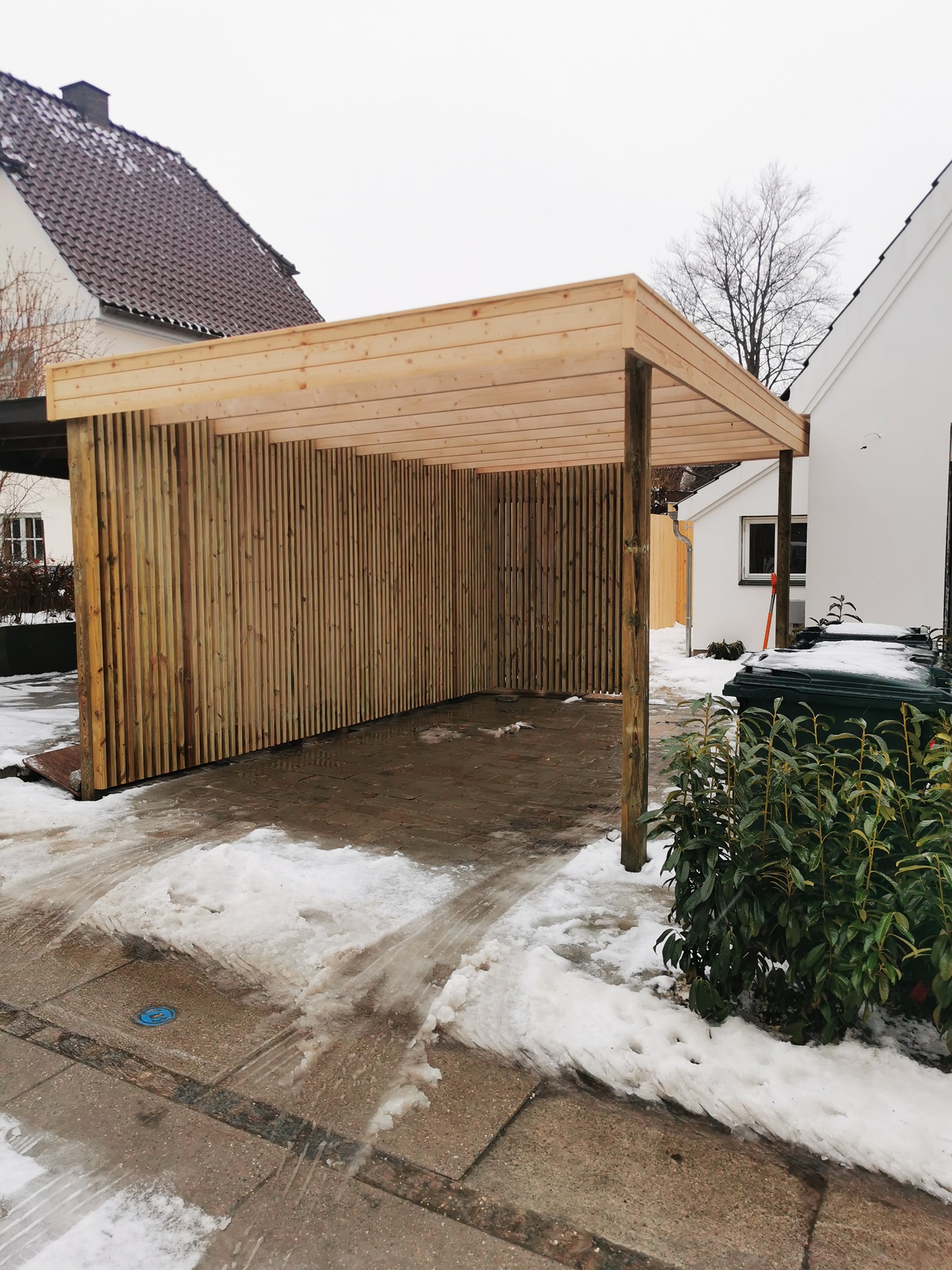 Ny carport i Hillerød Frederikssund, Hørsholm, Farum